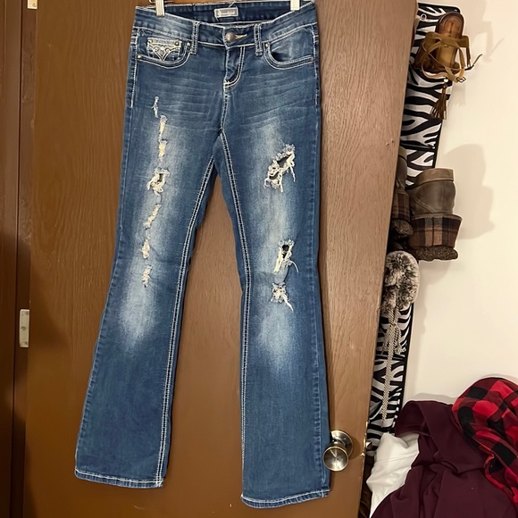 Soundgirl Denim - Sound girl rugged Blue jeans